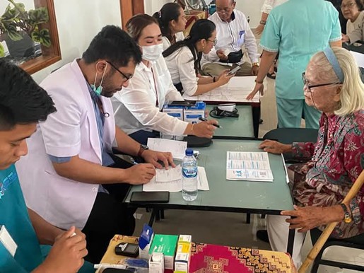 Bakti Sosial Rumah Sakit Murni Asih Pematang Siantar Dengan Rumah Lansia Sejahtera (LANTERA ) GKPI Pematang Siantar